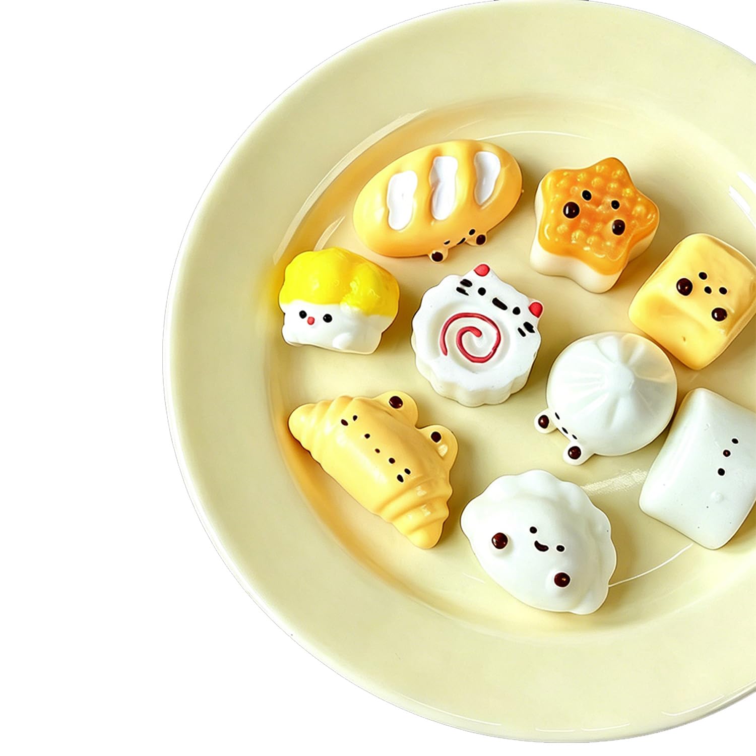 Amazon | ミニ スクイーズ キーホルダー 食べ物系 9個セット